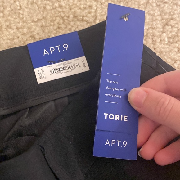 Apt. 9 women’s curvy straight dress pants - Picture 3 of 4